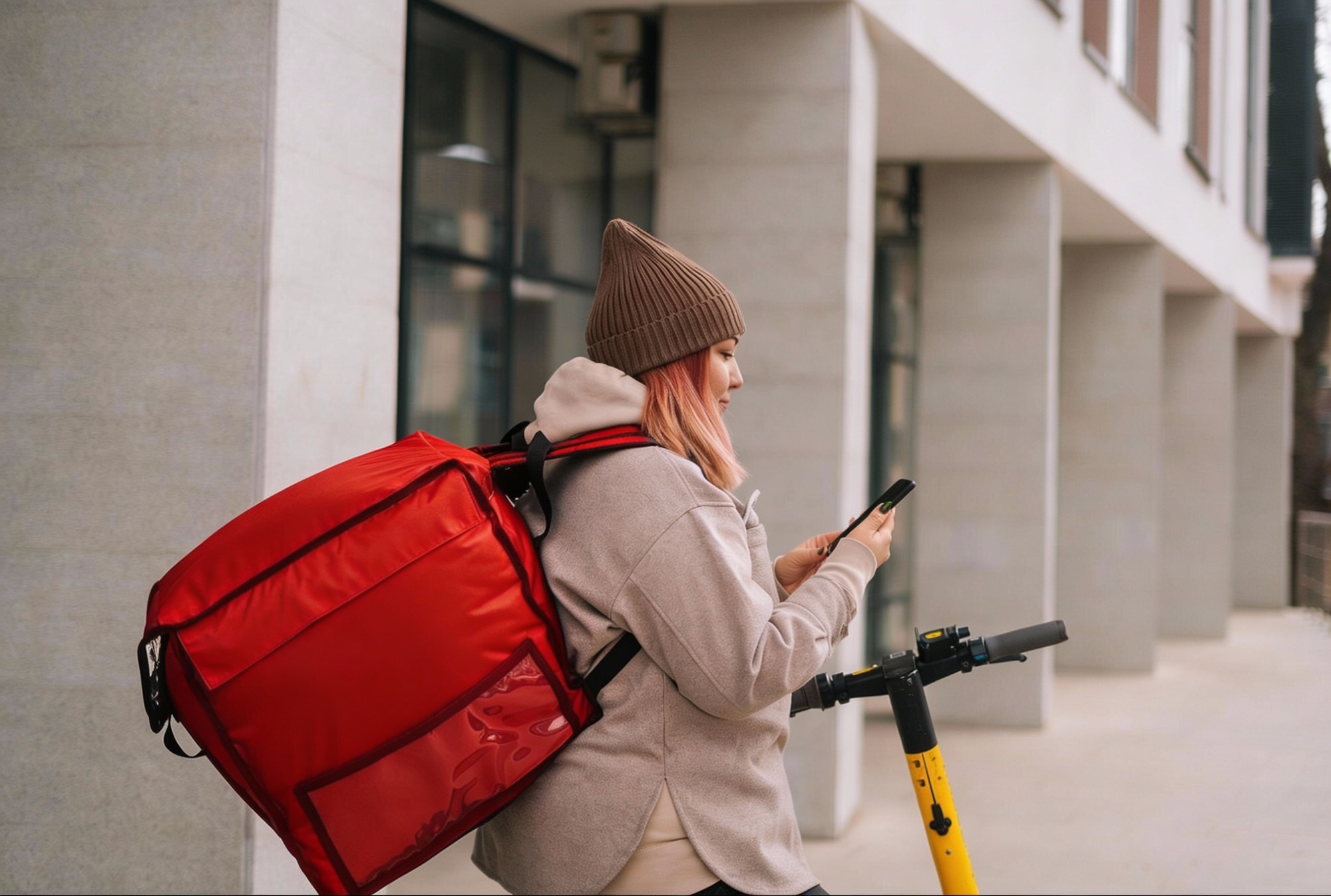 Ready2Eat Courier App preview